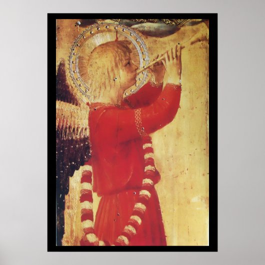 MUSICAL ANGEL IN RED AND GOLD ポスター (正面)