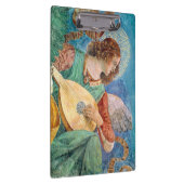 Musical angel playing guitar クリップボード (右)