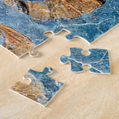 Musical angel playing guitar ジグソーパズル (側面)