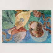 Musical angel playing guitar ジグソーパズル (横)