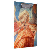Musical angel playing the violin fresco クリップボード (右)