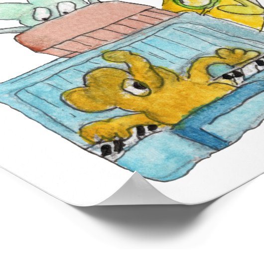 Musical Animals ポスター (角)