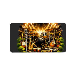 Musical Equipment ラベル