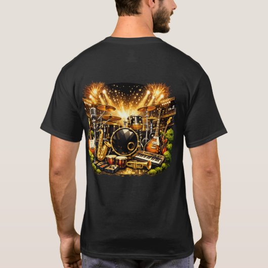 Musical Equipment Tシャツ (裏面)