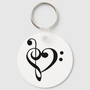Musical Heart キーホルダー