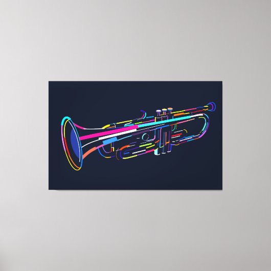  Musical instrument キャンバスプリント (正面)