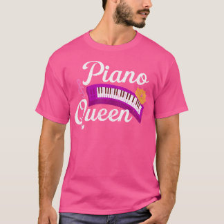 Musical Instrument Pianist Girls Women Musician Pi Tシャツ