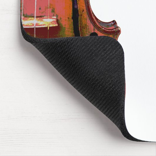 Musical Instrument Violin Custom マウスパッド (コーナー)