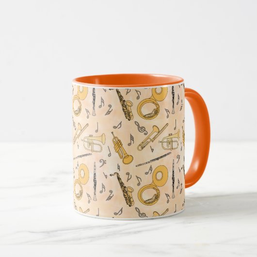 Musical Instruments マグカップ (正面右)