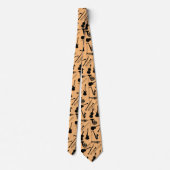 Musical Instruments Men's Neck Tie ネクタイ (裏面)