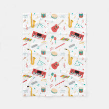 Musical Instruments Music Theme Pattern