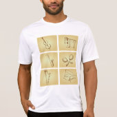 Musical Instruments Sketch Tシャツ (正面)