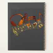 Musical Notesプランナー プランナー手帳 (裏面)