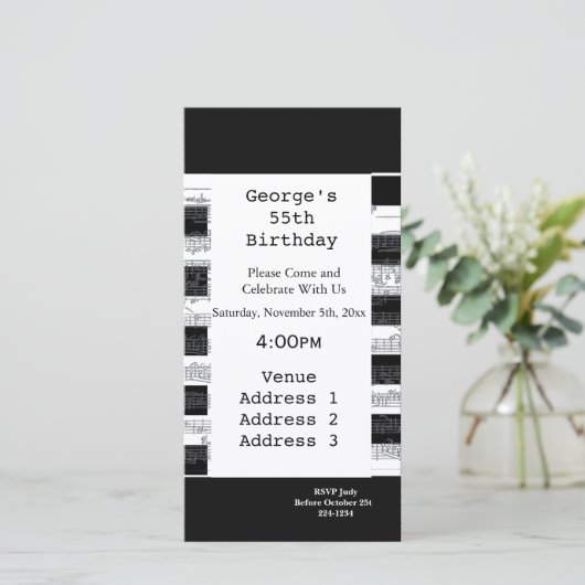 Musical Notes誕生日 (スタンド正面)