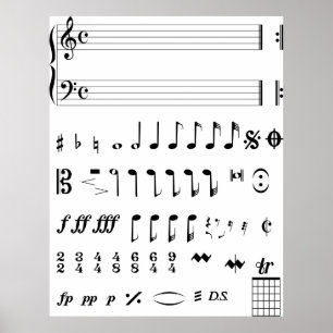 Musical Notes ポスター