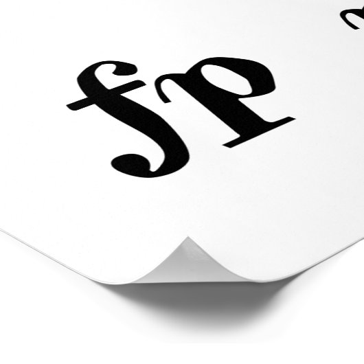 Musical Notes ポスター (角)