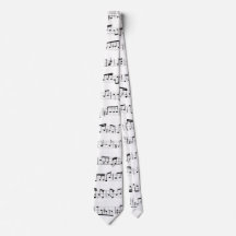 Musical Notes on White