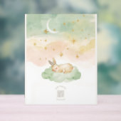  Musical QR Code Nursery Decor Acrylic Sign アクリルサイン (ニュートラル)