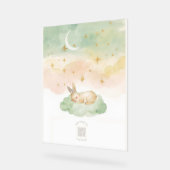  Musical QR Code Nursery Decor Acrylic Sign アクリルサイン (傾斜)