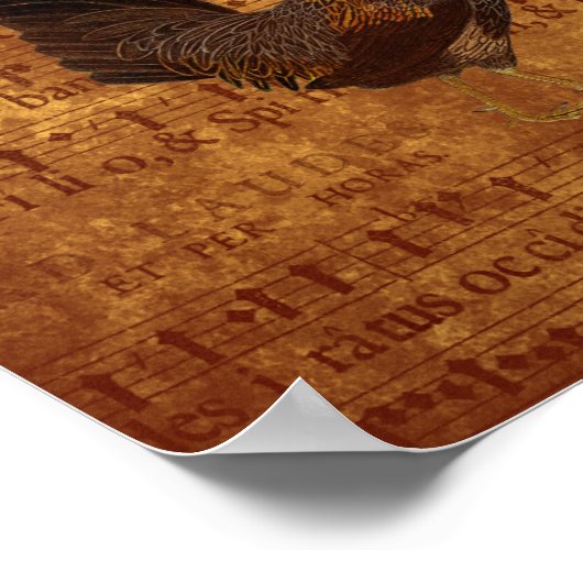 Musical Rooster ポスター (角)