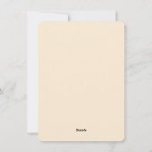 Musical Snowman Cheer – Vintage Christmas シーズンカード (裏面)