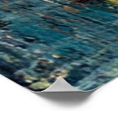 Musical Theme Abstract Art ポスター (角)