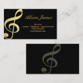 Musician 名刺 (正面/裏面)