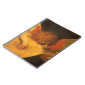 Musician Angel Playing Lute by Rosso Fiorentino ノートブック (左側)