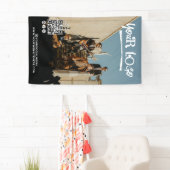 Musician Band Artist Your Logo & Qr Code 横断幕 (インサイチュ)