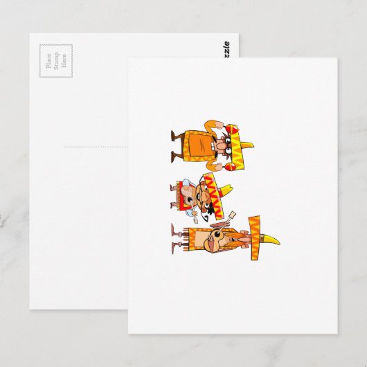 musician mariachi ポストカード (正面/裏面)