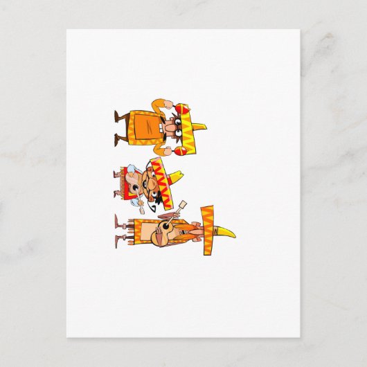 musician  mariachi ポストカード (正面)