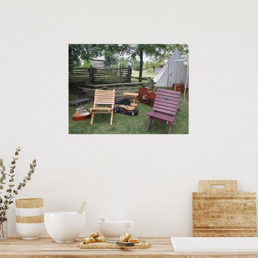 Musician's Band Camp Poster ポスター (キッチン)