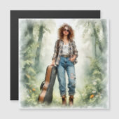 Musicienne nomade dans la forêt enchantée (正面/裏面)