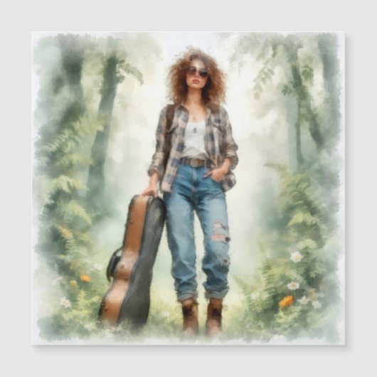 Musicienne nomade dans la forêt enchantée (正面)