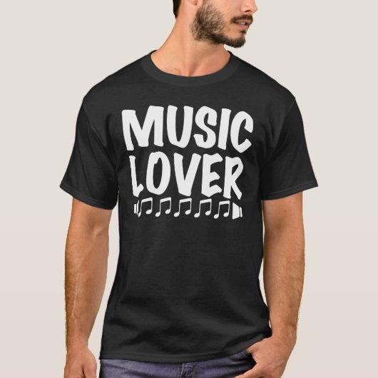 MusicLover/T Tシャツ (正面)