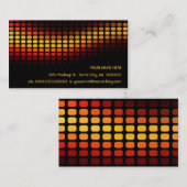 musicmeterz. 名刺 (正面/裏面)