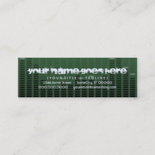 musicmeterz。 v2. スキニー名刺