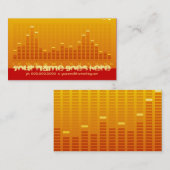 musicmeterz。 v2. 名刺 (正面/裏面)