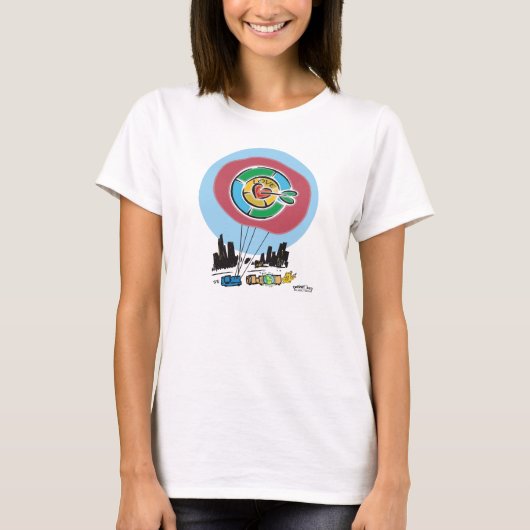 MusicToon: Tシャツは"推論します" Tシャツ (正面)