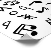 musikノート ポスター (角)