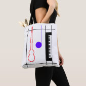 Musikinstrument トートバッグ (クローズアップ)