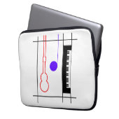 Musikinstrument ラップトップスリーブ (正面左)