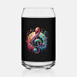 Musiknote in einem Außergewöhnlichem Design ガラス缶