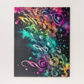 musique graffiti ジグソーパズル (縦)