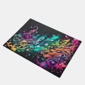 musique graffiti ドアマット (アングル)