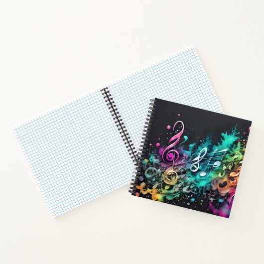 musique graffiti ノートブック (内部)