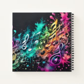 musique graffiti ノートブック (裏面)