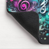 musique graffiti マウスパッド (コーナー)