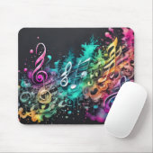 musique graffiti マウスパッド (マウス)