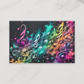 musique graffiti 名刺 (正面)